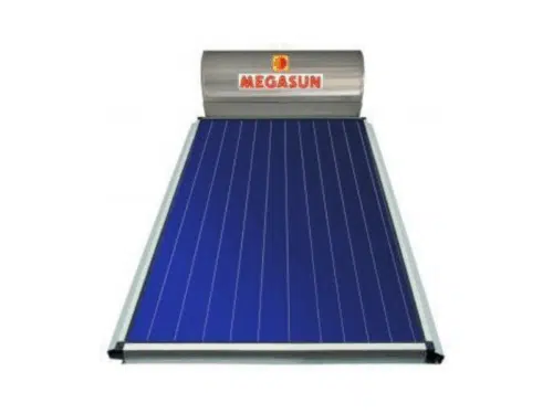 MEGASUN 120-Litre Direct Flat Plate Solar Water Heater SP120 KK×2.10m²; A+ Rated, Low‑Noise, High‑Efficiency Water Heaters